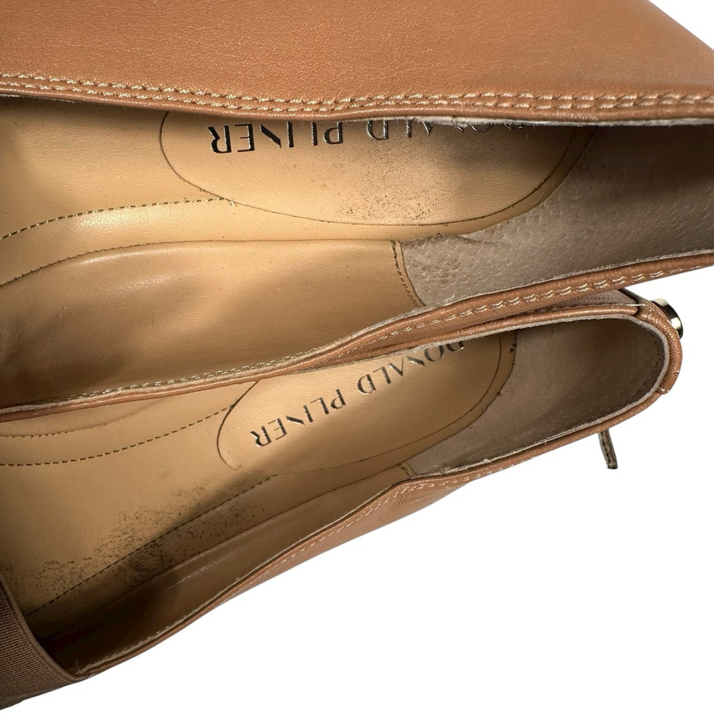 Donald Pliner May Slip On Loafer Womens Size 9.5 Elastic Leather - Picture 6 of 8